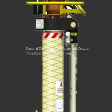 MQT-130 Pneumatic Roof Bolter with adjustable leg