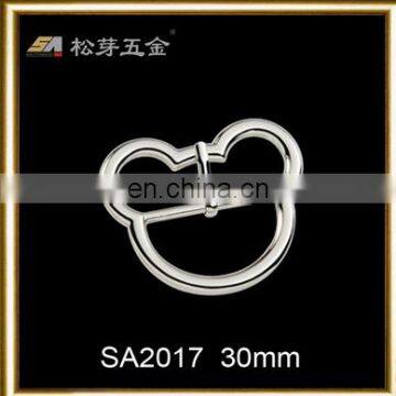 High quality mickey shape adjustable pin decorative buckles