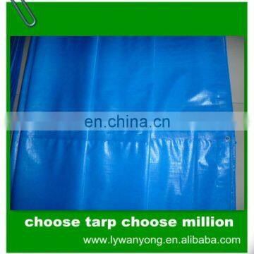 150gsm blue white hdpe low price tarpaulin plastic sheet supplier