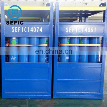 2018 Offshore Platform Industrial Gas Cylinder Rack for Oxygen Argon Nitrogen Cylinder photo-4