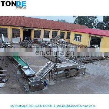 Frozen French Fries Chips Processing Line French Fries Sweet Potato Chip Production Line