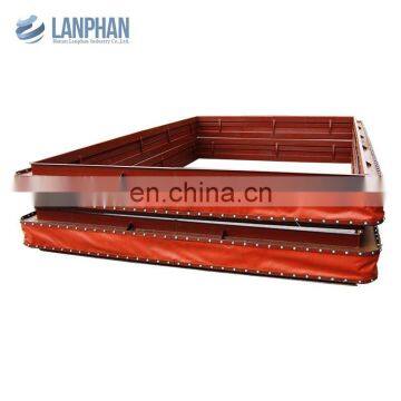 lanphan rectangular expansion bellow for industrial system