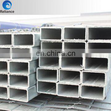 GI WELDED HOLLOW SECTION RECTANGULAR STEEL PIPE AS GALVANIZED DRAINAGE PIPE
