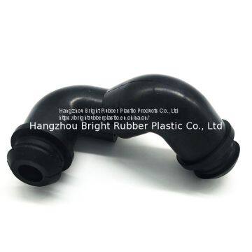 China OEM High Quality Black 60 Shore A NBR Rubber Grommet Patch photo-2