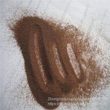 Wholesale Red 80 Mesh Garnet Sand for Stainless Steel Cutting photo-3