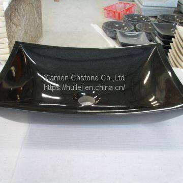 China Black Granite Sinks,Black Granite Sinks, Nature Stone Wash Basin