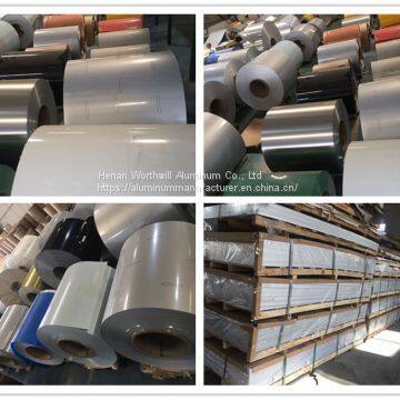 Colors Coated Aluminum Sheets/coils/strips for Roof Slab Manufacturers/factories/suppliers/wholesalers/distributors
