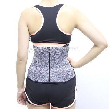 2019 Hot Sale Women Sexy Custom Logo Latex Waist Trainer With 9 Steel Bones photo-3