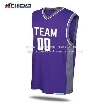 2019 Sublimated Usa Latest Basketball Jersey Design photo-5