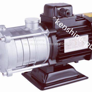 CHLF Light duty stainless steel multistage horizontal centrifugal pump