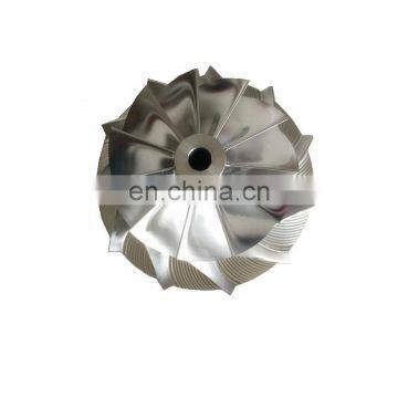 GT15-25 44.50/60.01mm720915-0004/737692-0002 11+0blades high performance turbo milling/aluminum2618/billetcompressor wheel forQ7