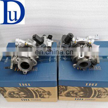 IHI Genuine VB23 VB22 RHV4 17208-51010 17201-51020 twin turbos for Toyota 200 series Land cruiser 1VD-FTV engine