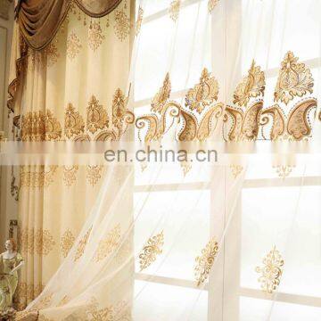 Luxury Style Fancy Embroidery Blackout Curtain Fabric Curtains for the Bedroom photo-5