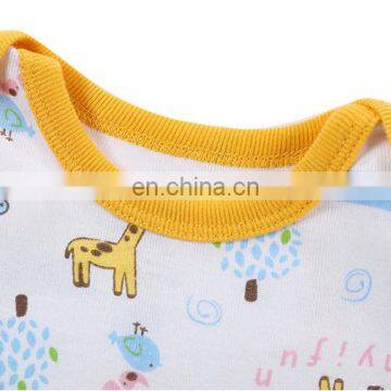 Fashion Cartoon Printed Newborn Baby 100% Cotton Baby Boy Girl Clothes Romper photo-2