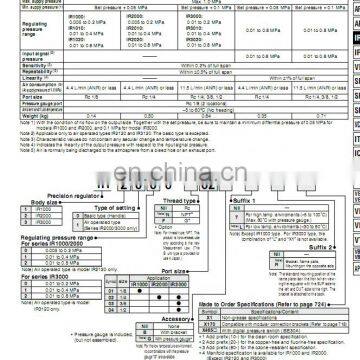 High Precision Pressure Reducing Valve IR1000-01 IR2000-02 IR3000-03G Series Pneumatic Precision Air Valve photo-3