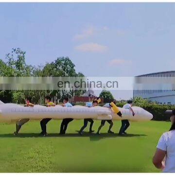 inflatable airplane competition game