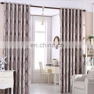 Wholesale Lace Printed Decorative Jacquard Flower Cortinas Fabric Black Out Bedroom Living Room High Shading Window Curtains photo-6