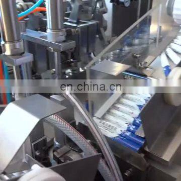 High speed Aliminum toothpaste and cosmetic cream tube filling and sealing machine