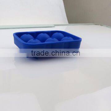6 Cavity Making Chill Ice Sphere for Whiskey Silicone Ice Mold Cube Tray Mold photo-5