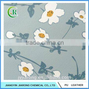 New Style Printed PU Leather for Making Handbags