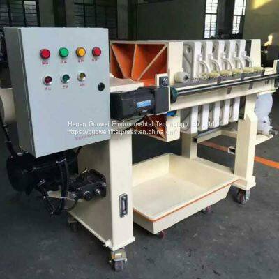 Small filter press