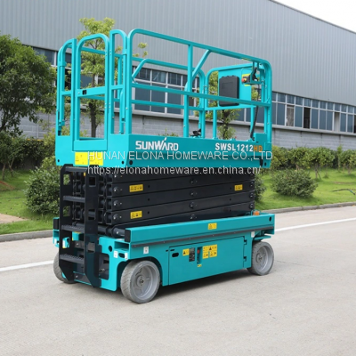 Electric Self-Propelled Scissor Car Lift Aerial Work photo-3