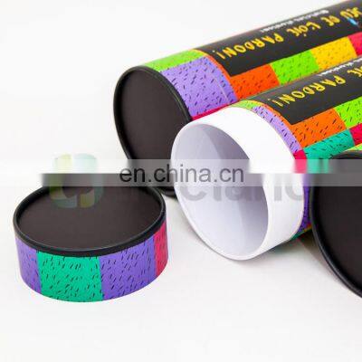 Round Luxury Cardboard Tube Gift Box t Shirt Wholesale Packaging photo-3