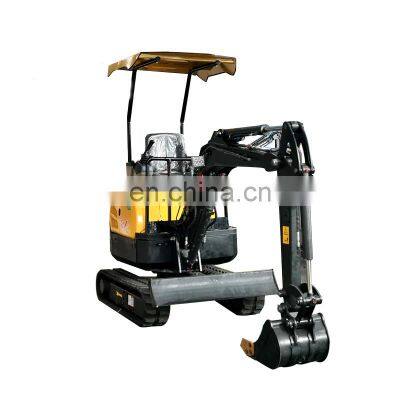 Mini excavator equipment mini bucket excavator hydraulic excavator