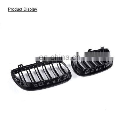 E92 ABS Grill Grille for BMW 328i 335i Coupe 05-08 Glossy Black M Look photo-4