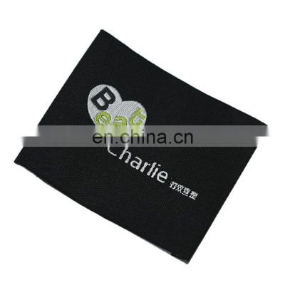 Woven Label For Clothes Fabric Woven Clothing Main Label Washing Label For Textile