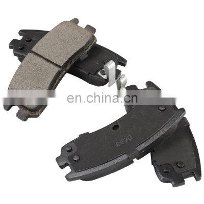 D698 Top Quality China Auto Parts Front Disc Semi Metal Asbestos Free Brake Pads 1251 0016 for Buick /Cadillac