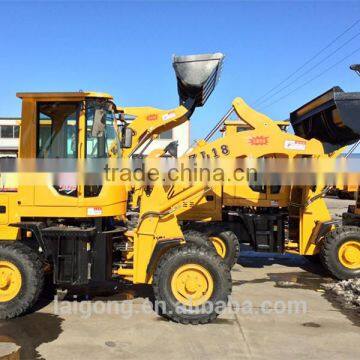 shandong front loader 1.8ton with powerful diesel engine for sale