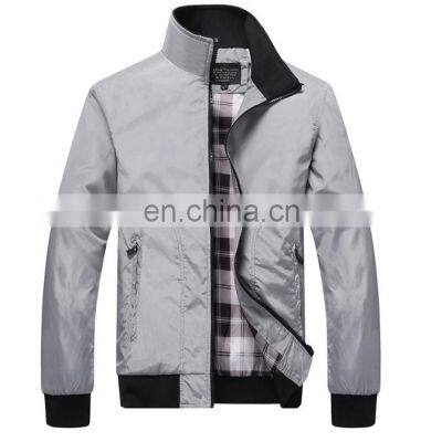 Men's Casual Jacket Outdoor Sportswear Windbreaker Bomber Jacket photo-4