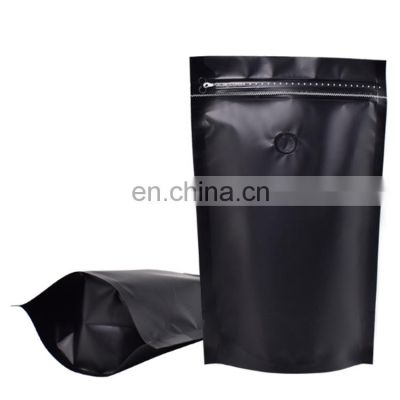 Wholesale stand up aluminum foil custom printing coffee bag with valve