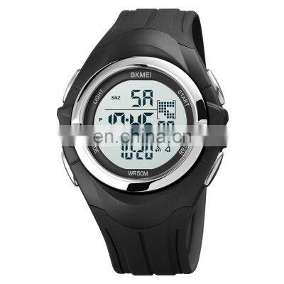 Fashion SKMEI 1790 Digital Wristwatch 50m Waterproof PU Band Male Sport Watches for Men