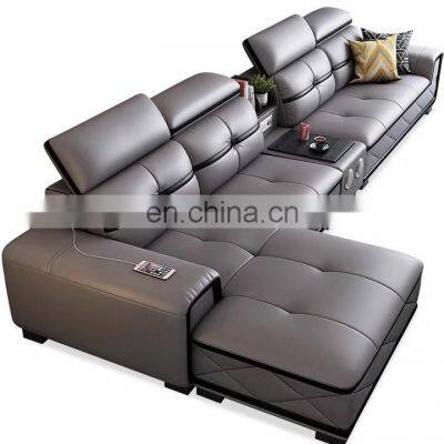 On Sales Fancy New Model 4 Seater Genuine Leather Sofa Living Room Furniture photo-2
