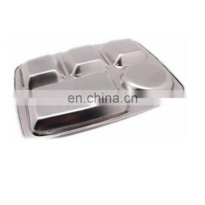 Stainless Steel Five Compartment Plate photo-4