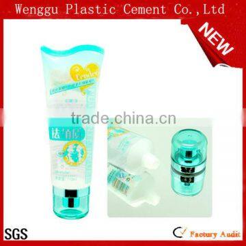 40mm Cosmetic packaging&clear soft plastic tubes&plastic tube packaging acrylic tube caps wengu acrylic tube flexible