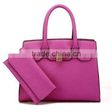 C88789A Fashion women tote 2 pcs handbags wholesale lady bags