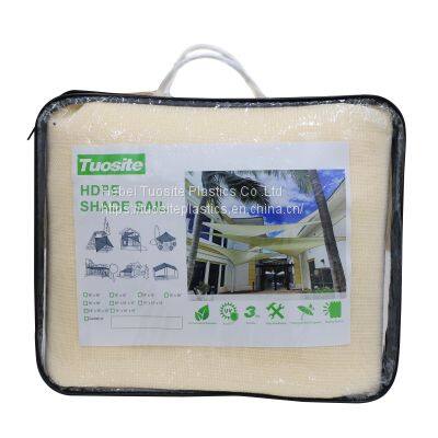 10 Years HDPE Canopy Shade Sail Net/Heavy Duty Uv Blocking Outdoor Square Sun Shade Sail Awning photo-5