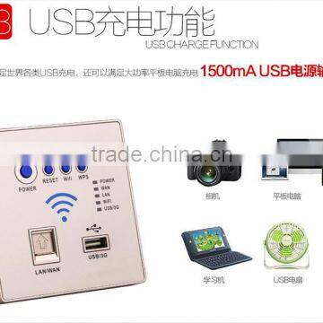 USB Wifi Wall Switch for Intelligent Household, Wifi Socket Wireless AP Router,power Socket Outlet Panel With USB Wall Socket photo-4