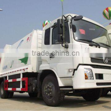 Dongfeng 4x2 hydraulic garbage compactor truck 6-10CBM