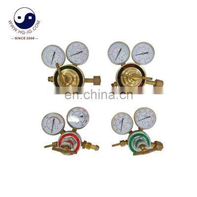 HG-IG O2  industrial  pressure regulator Wholly  Brass Body G5/8 thread  for gas welding cutting torch