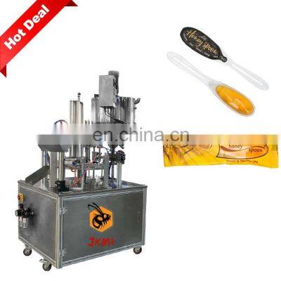 Automatic 7g 10g 15g Honey Spoon Making Machine with Honey Spoon Packing Machine