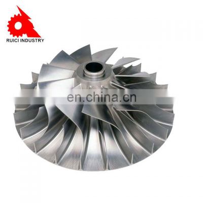 Custom high precision stainless steel jet water pump impeller