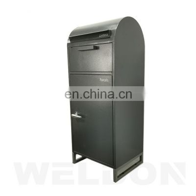 High Quality Black Drop Box Parcel Box Large For Package