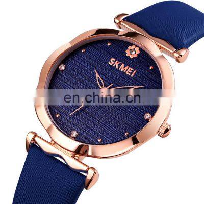 Skmei 1703 New Design Women Watch Leather Quartz Ladies Wristwatches