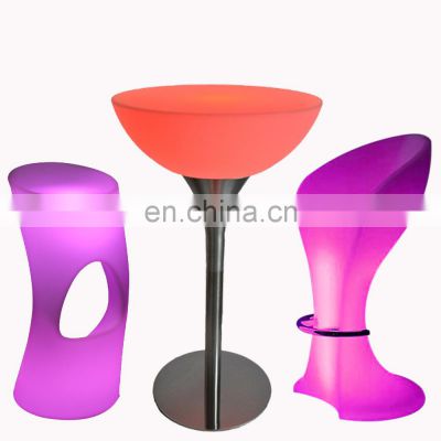 coffee shop hotel led bar furniture cocktail tables and chairs led light cocktail bar tables and chairs for events wedding party