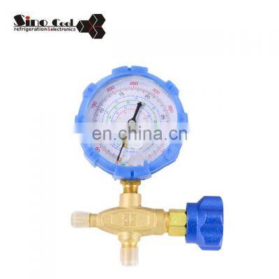 HVAC Refrigeration Air Conditioning Single Digital Pressure Gauge With Sight Glass photo-3