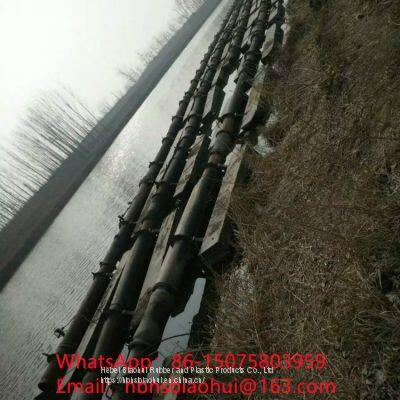 Rubber pipe for suction and discharge of mud Rubber pipe for suction and discharge of mud for river dredging